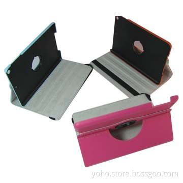 360 Degrees Rotating Leather Cases for iPad Mini with Stand Function 100% Fit